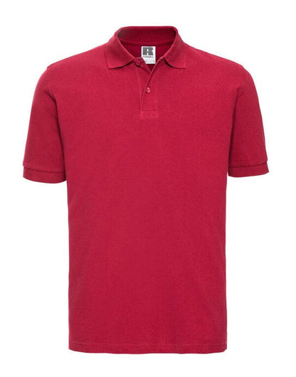 Russell Athletic Russell Mens Classic Cotton Polo - Classic Red