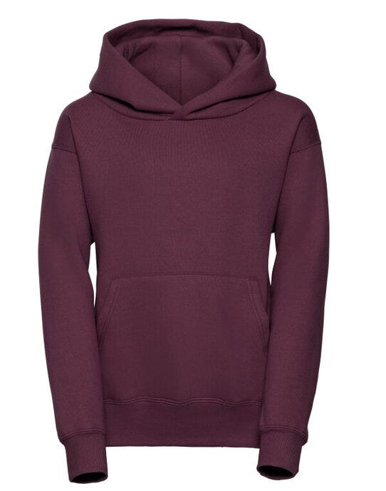 Russell Athletic Russell Kids Hooded Sweatshirt - Burgundy