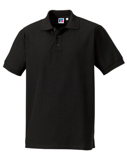 Russell Athletic Russell Mens Ultimate Cotton Polo - Black