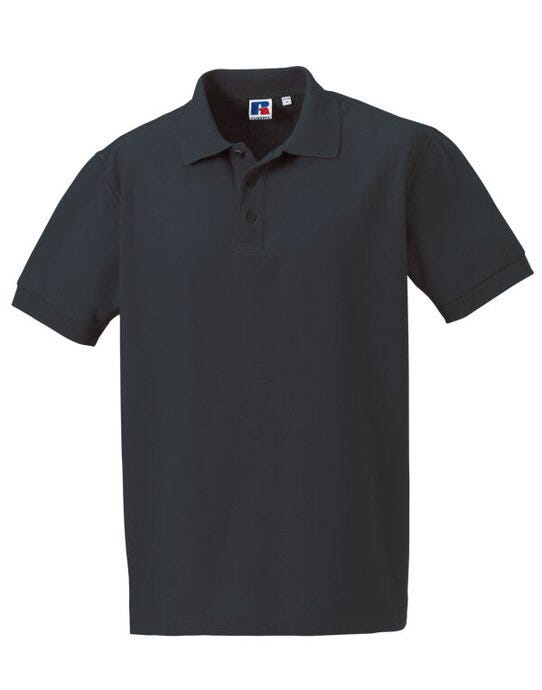 Russell Athletic Russell Mens Ultimate Cotton Polo - Titanium