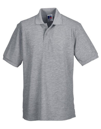 Russell Athletic Russell Hardwearing Polycotton Polo - Light Oxford