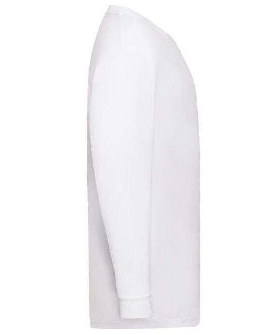 Fruit Of The Loom FOTL Kids Valueweight Long Sleeve T - White