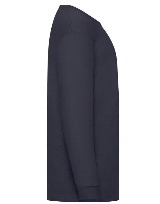 Fruit Of The Loom FOTL Kids Valueweight Long Sleeve T - Deep Navy