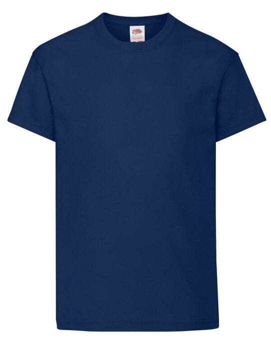 Fruit Of The Loom FOTL Kids Original T - Navy Blue