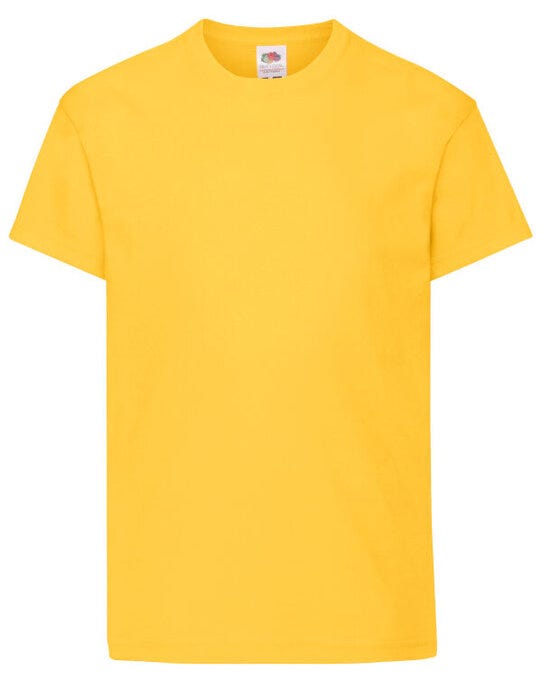 Fruit Of The Loom FOTL Kids Original T - Sun
