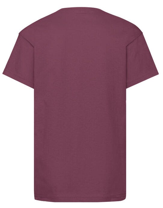 Fruit Of The Loom FOTL Kids Original T - Burgundy