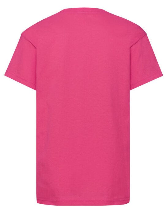 Fruit Of The Loom FOTL Kids Original T - Fuchsia