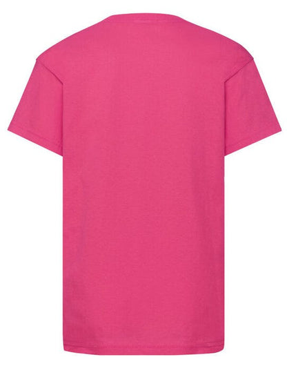 Fruit Of The Loom FOTL Kids Original T - Fuchsia