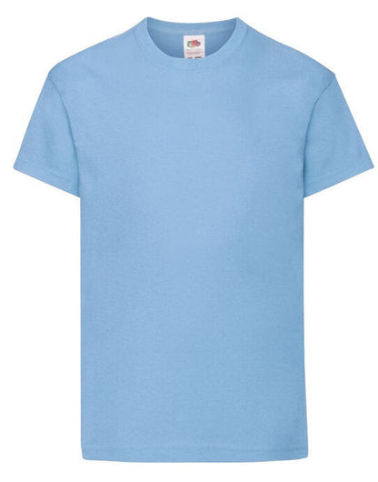 Fruit Of The Loom FOTL Kids Original T - Sky Blue