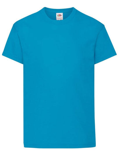 Fruit Of The Loom FOTL Kids Original T - Azure Blue