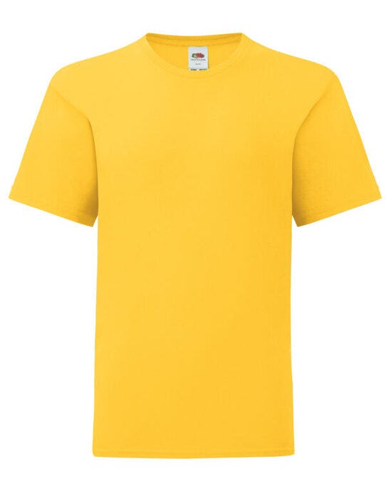 Fruit Of The Loom FOTL Kid's Iconic 150 T - Sunflower