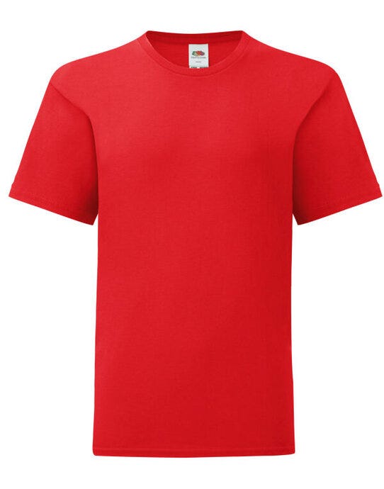 Fruit Of The Loom FOTL Kid's Iconic 150 T - Red