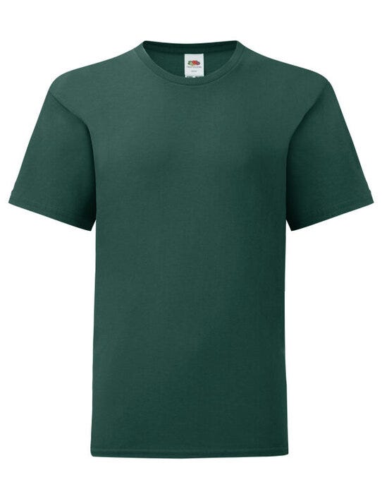 Fruit Of The Loom FOTL Kid's Iconic 150 T - Forest Green