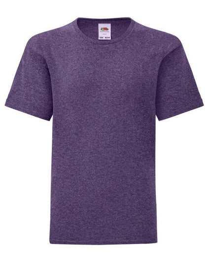 Fruit Of The Loom FOTL Kid's Iconic 150 T - Heather Purple