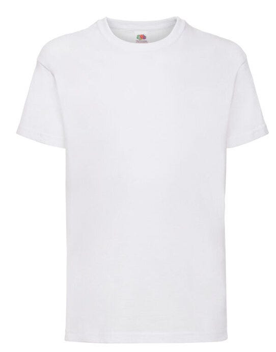 Fruit Of The Loom FOTL Kids Valueweight T - White