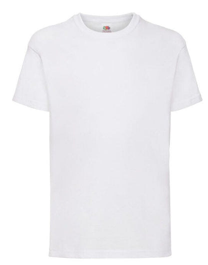 Fruit Of The Loom FOTL Kids Valueweight T - White