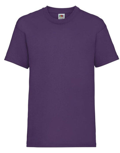 Fruit Of The Loom FOTL Kids Valueweight T - Purple