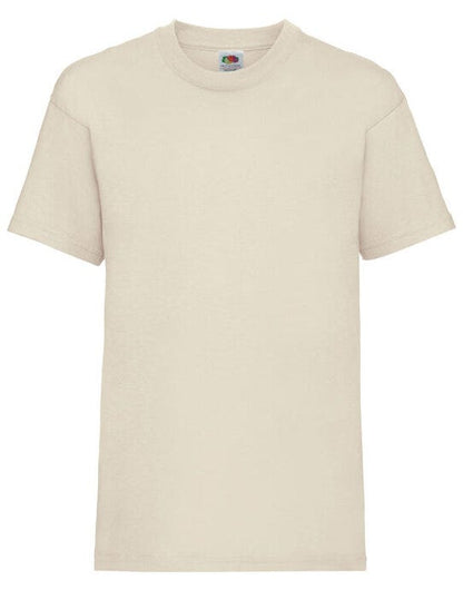 Fruit Of The Loom FOTL Kids Valueweight T - Natural
