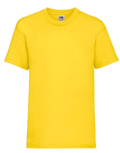 Fruit Of The Loom FOTL Kids Valueweight T - Sun