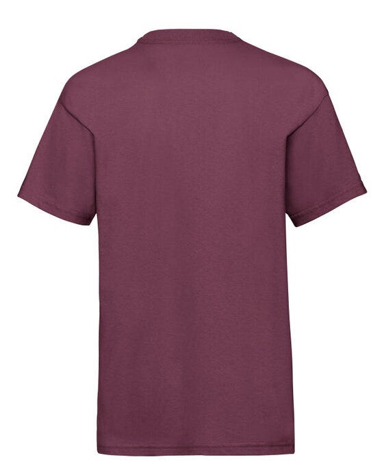 Fruit Of The Loom FOTL Kids Valueweight T - Burgundy