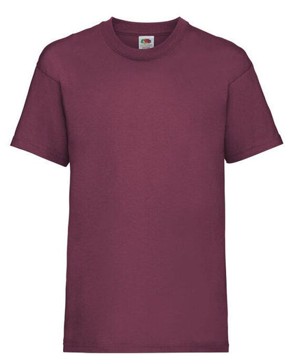 Fruit Of The Loom FOTL Kids Valueweight T - Burgundy