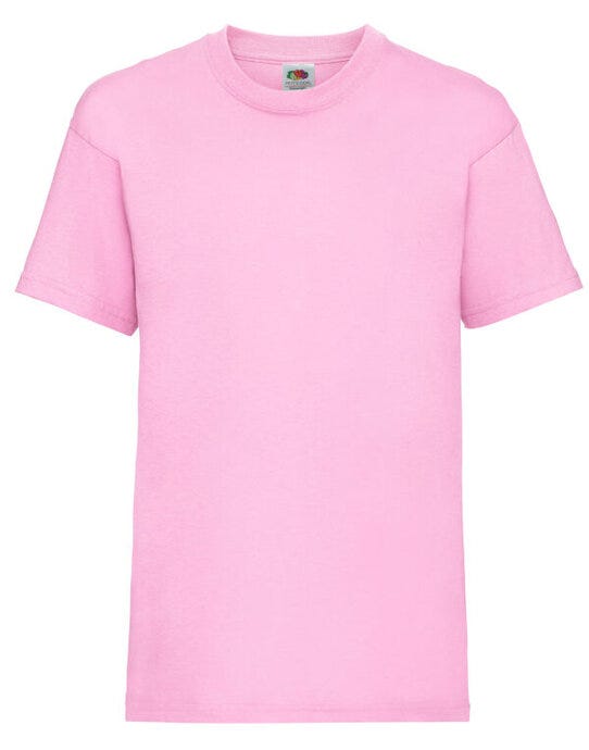Fruit Of The Loom FOTL Kids Valueweight T - Light Pink