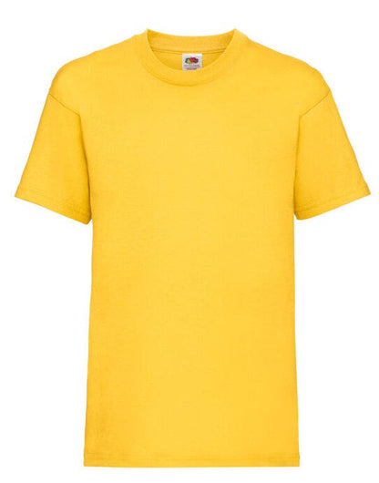 Fruit Of The Loom FOTL Kids Valueweight T - Yellow