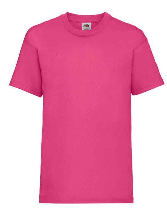 Fruit Of The Loom FOTL Kids Valueweight T - Fuchsia