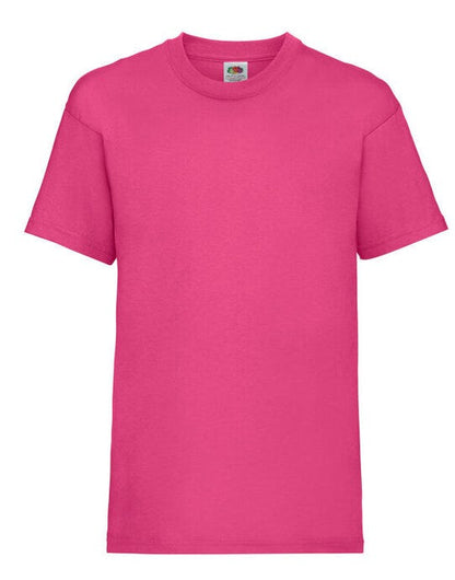 Fruit Of The Loom FOTL Kids Valueweight T - Fuchsia
