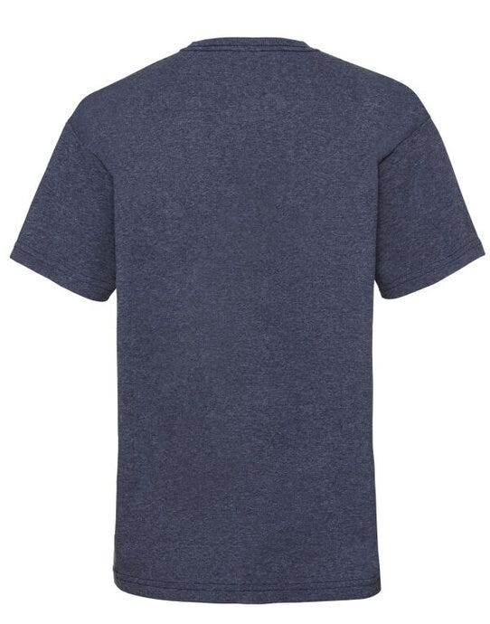 Fruit Of The Loom FOTL Kids Valueweight T - Vintage Heather Navy