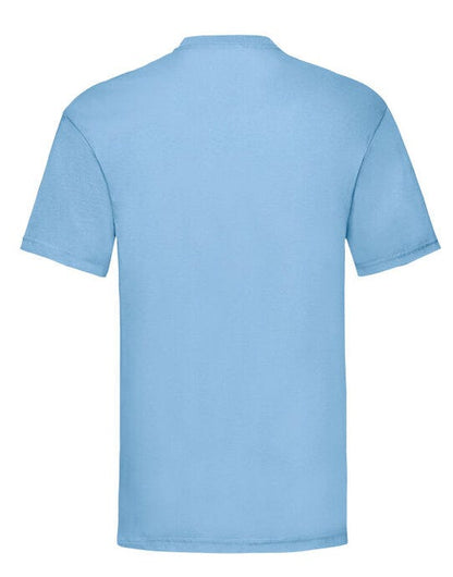 Fruit Of The Loom FOTL Mens Valueweight T - Sky Blue