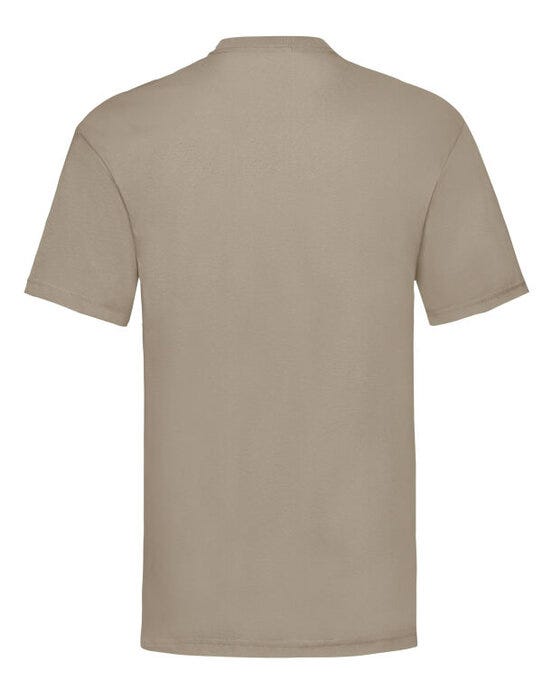 Fruit Of The Loom FOTL Mens Valueweight T - Khaki