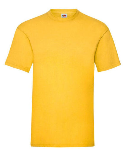 Fruit Of The Loom FOTL Mens Valueweight T - Sun