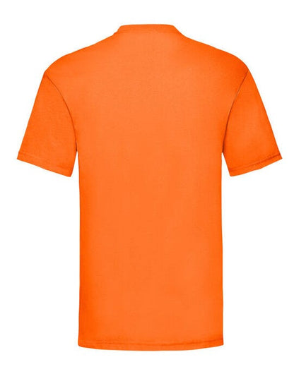 Fruit Of The Loom FOTL Mens Valueweight T - Orange
