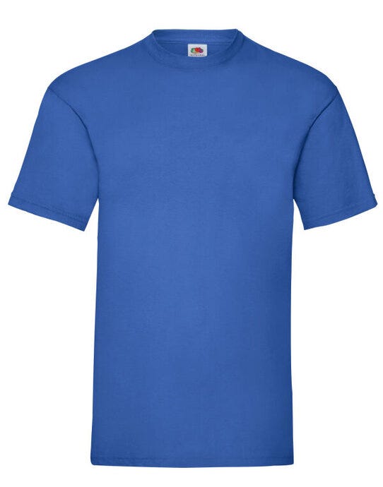 Fruit Of The Loom FOTL Mens Valueweight T - Royal