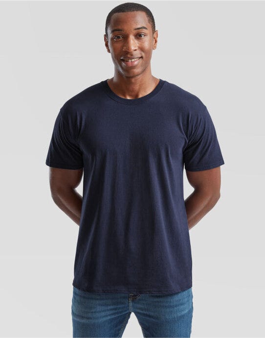 Fruit Of The Loom FOTL Mens Valueweight T - Deep Navy