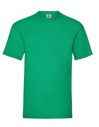 Fruit Of The Loom FOTL Mens Valueweight T - Kelly Green