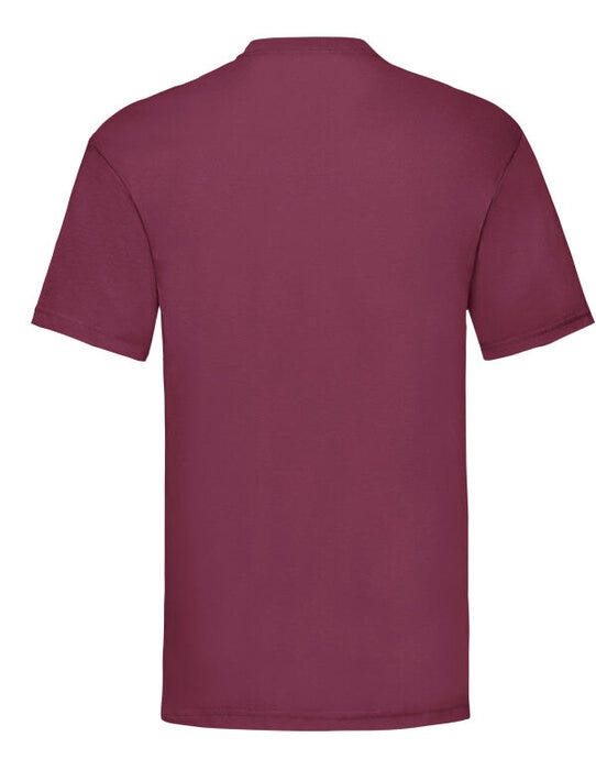 Fruit Of The Loom FOTL Mens Valueweight T - Burgundy