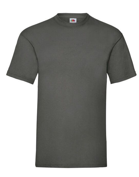 Fruit Of The Loom FOTL Mens Valueweight T - Light Graphite