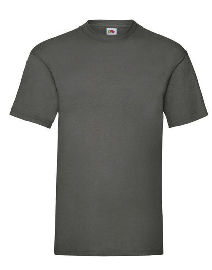 Fruit Of The Loom FOTL Mens Valueweight T - Light Graphite