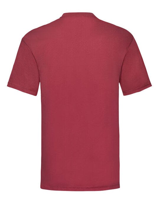 Fruit Of The Loom FOTL Mens Valueweight T - Brick Red