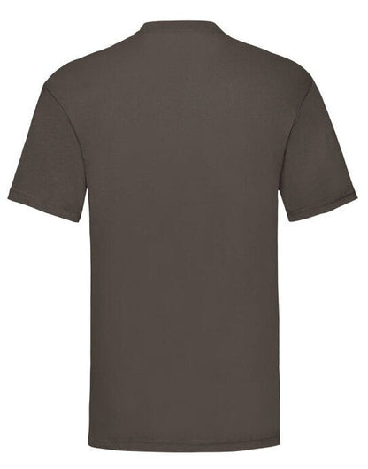Fruit Of The Loom FOTL Mens Valueweight T - Chocolate