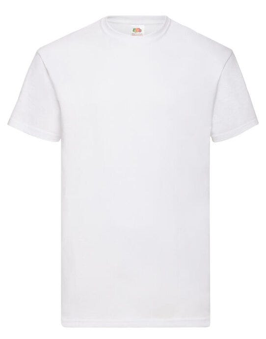 Fruit Of The Loom FOTL Mens Valueweight T - White