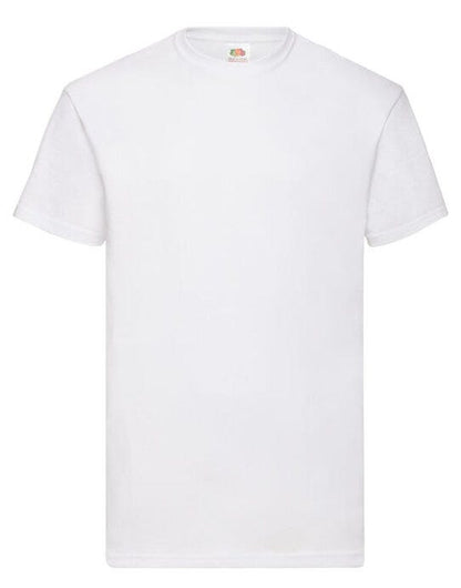 Fruit Of The Loom FOTL Mens Valueweight T - White
