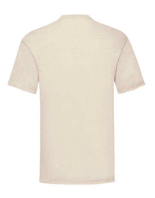 Fruit Of The Loom FOTL Mens Valueweight T - Natural