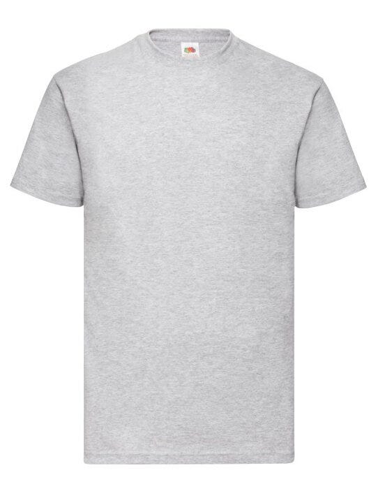 Fruit Of The Loom FOTL Mens Valueweight T - Heather Grey