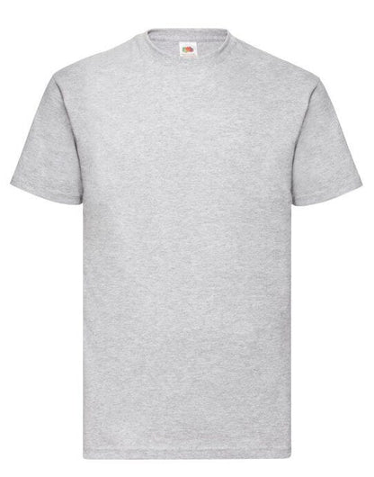 Fruit Of The Loom FOTL Mens Valueweight T - Heather Grey