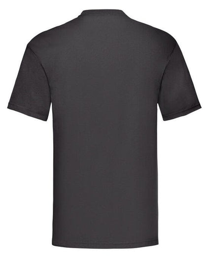 Fruit Of The Loom FOTL Mens Valueweight T - Black