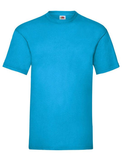 Fruit Of The Loom FOTL Mens Valueweight T - Azure Blue