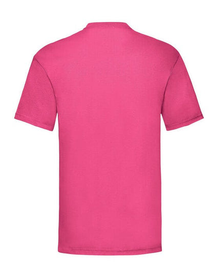 Fruit Of The Loom FOTL Mens Valueweight T - Fuchsia